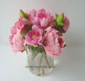 مزهرية مع ورد 18 * 23 * 0