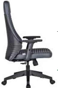 كرسي دوار ظهر عالي جلد COMFORT PLUS