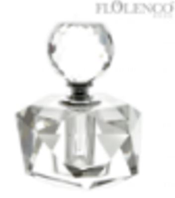 اكسسوار - زجاجة عطر زجاجية 9.5*5*12 سم
