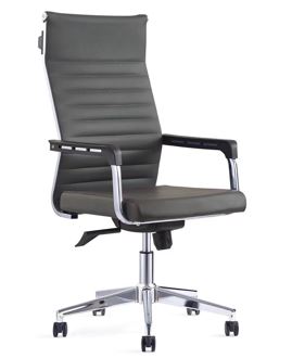 كرسي ظهر عالي جوزي غامق - 260-41 DARK BROWN(8012A)