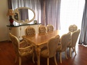 طاولة طعام + 8 كرسي PINAR