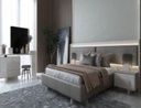سرير مع خزان 180*200 - غرفة نوم نفرين DOHA